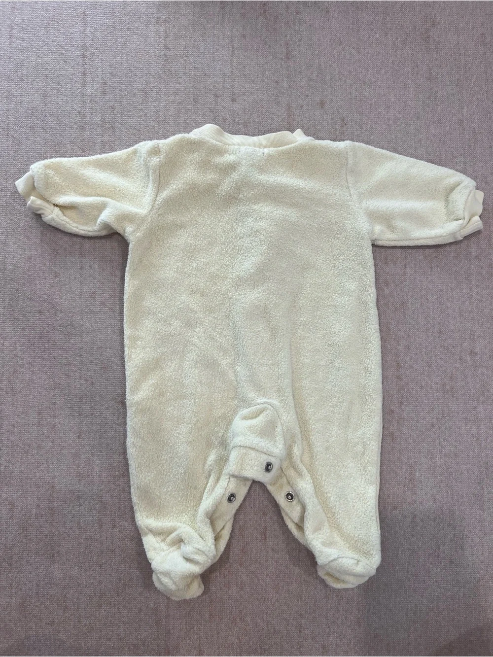 Baby 3 Piece Bundle of 3 Onesies in Size 3 Months Footed Onesies Cozy Bundle